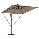 Umbrella Taupe 249 x 249 x 250 cm Polyester and Aluminium 42003402