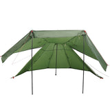 Camping Tent Tipi 5-Person Green Waterproof 4009407