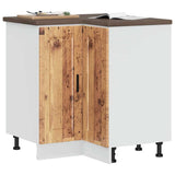 Kitchen Corner Base Cabinet Porto Old Wood Engineered Wood 853995