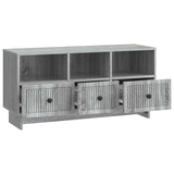 TV Cabinet Grey Sonoma 102 x 34.5 x 50 cm Engineered Wood 893991