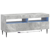3 Piece LED TV Cabinet Concrete Grey Engineered Wood 3416679