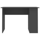 Desk Grey 110x60x73 cm Engineered Wood 800578