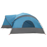Cabin Tent with Rainfly Water-Resistant 10-Person Blue 42042255