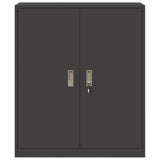 Storage Cabinet Black 90 x 40 x 105 cm Steel 891646