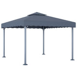 Gazebo 300x300 cm Anthracite Aluminium 48059