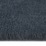 Door Mat Dark Grey 80x100 cm Tufted Coir 155592