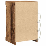 LED Sideboard Old Wood 41 x 37 x 67 cm Engineered Wood 863051