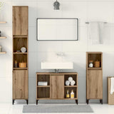 Bathroom Furniture Set 3 pcs Artisan Oak Engineered wood 3415945