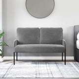 Sofas with Cushion 110cm Dark Grey Plywood 42023456
