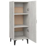 Sideboard Concrete Grey 34.5x34x90 cm Engineered Wood 812334