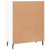 Sideboard High Gloss White 69.5x34x90 cm Engineered Wood 828062
