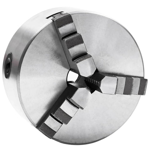 3 Jaw Self-Centering Lathe Chuck 125 mm Steel 146706