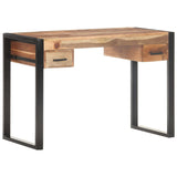 ZNTS Desk 110x50x76 cm Solid Wood 321550