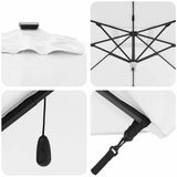 Umbrella Sand 351 x 250 x 253 cm Polyester and Aluminium 42003359