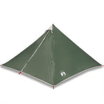 ZNTS Family Tent Tipi 7-Person Green Waterproof 94710