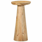 ZNTS Side Table Ø30x60 cm Solid Wood Mango 4017542