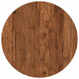 Table Top Dark Brown 50 x 2.5 cm Solid Oak Wood 42016008