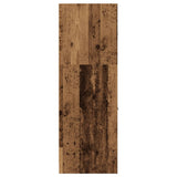 Apothecary Cabinet Old Wood 40x41x118 cm Engineered Wood 855203