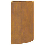 Planter Rusty 60 x 30 x 50 cm Weathering Steel 883723