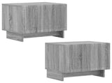 TV Cabinet Grey Sonoma Engineered Wood 896021