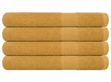 Towels "FROGN" 4 pcs Gold 100x200 cm 360 gsm 136819