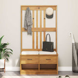 Hall Tree SANDNES 87x40x159.5cm Solid Wood Pine 4010490