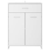 ZNTS 4 Piece Bathroom Furniture Set White 3071711