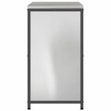 Kitchen Storage Cabinet HATTEM Silver 90 x 50 x 92 cm Steel 874986