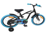 Kids Bike 16'' for 4-6 Years Old Black 42009317