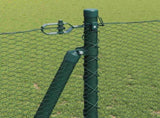 Welded Wire Fence with Concrete Base 100 x 1.2 m 3353592