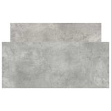 Bed Frame with Headboard Concrete Grey 80 x 200 cm 8009032