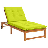 Sunlounger Cushion GEMERT 100% Polyester Bright Green 947441