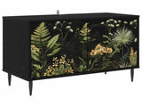 TV Cabinet RHENEN 69 x 33 x 50.5 cm Black Oak Engineered Wood 8007009