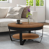 289616 Coffee Table 65x65x32 cm Solid Acacia Wood