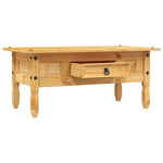 ZNTS Coffee Table Mexican Pine Corona Range 100x55x44 cm 243736