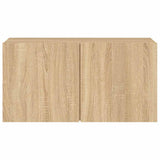 TV Cabinet Wall-mounted Sonoma Oak 80x30x41 cm 836956