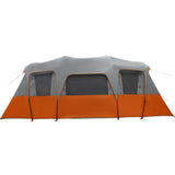 Family Tent Tunnel 16-Person Grey Waterproof 94709