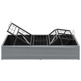 Electric Adjustable Bed Frame Light Grey 200 x 100 x 33.5 cm 42037305