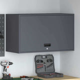 Wall Cabinet for Garage with Gas-lift Door Anthracite 883262