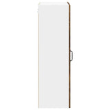 Wall Cabinet LUCCA Smoked Oak 50 x 31 x 100 cm Engineered Wood 885130