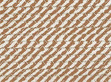 Storage Basket with Lid Brown and White 37x50 cm Cotton 358480