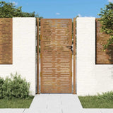 Garden Gate 100x175 cm Corten Steel Square Design 153200