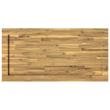 Rectangular Table Top 130 x 60 x 3.5 cm Rectangular White 938286