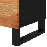 Bedside Cabinet 50x33x62 cm Solid Wood Acacia&Engineered Wood 350665