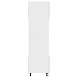 Microwave Cabinet "Lyon" Grey Sonoma 60x57x207 cm Engineered Wood 815604