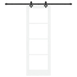 Sliding Door ORKDAL White and Black 73.5 x 211 cm 3332186