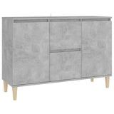 ZNTS Sideboard Concrete Grey 101x35x70 cm Engineered Wood 806107