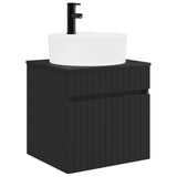 Bathroom Cabinet Set 3 pcs Black 49 x 44.5 x 65 cm 3405748