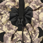 ZNTS Hiking Backpack Camel Brown Camouflage 60 L Oxford Fabric 4009964