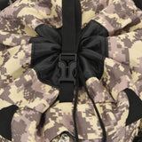 ZNTS Hiking Backpack Camel Brown Camouflage 60 L Oxford Fabric 4009964